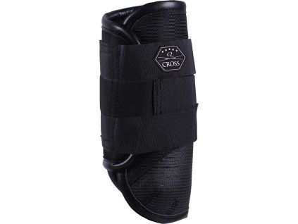 Gamaše predné Eventing Technical QHP, pár, čierne (Veľkosť L)