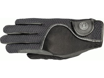 Rukavice jazdecké London RSL, black/black