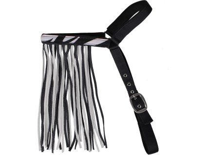 Strapce proti muchám EXTRA QHP, nastaviteľné, zebra (Veľkosť SHETTY)