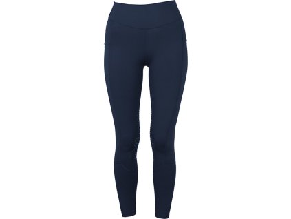Legíny Movement All Navy Equestrian Stockholm, s gripom na kolenách, dámske, navy