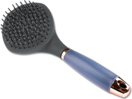 Kefa na hrivu a chvost s gélovou rukoväťou Waldhausen, black/rose gold
