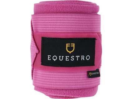 Bandáže kombinované Equestro, 4 ks, 3 m, fuchsia
