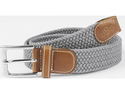 Opasok pletený Casual USG, grey