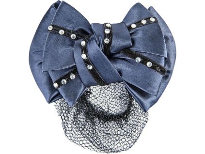 Sieťka do vlasov Bow HKM, deep blue