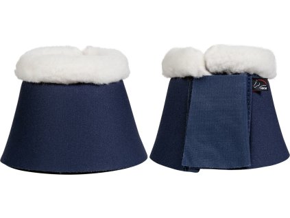 Zvony Comfort HKM, s barančekom, polstrované, pár, deep blue