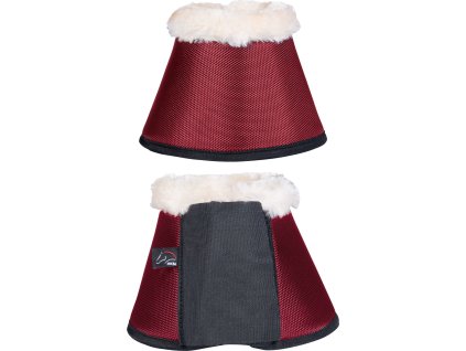 Zvony Comfort HKM, s barančekom, pár, wine red