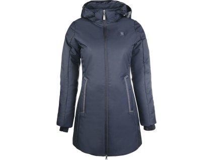 Parka jazdecká Elegant HKM, s integrovaným vyhrievaním, dark blue