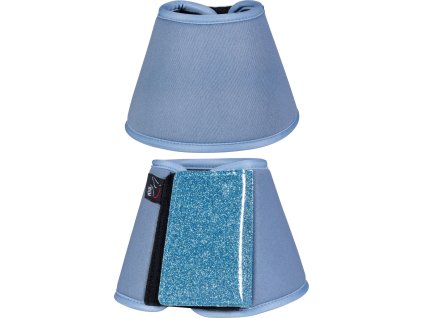Zvony softprénové Berry HKM, pár, grey blue