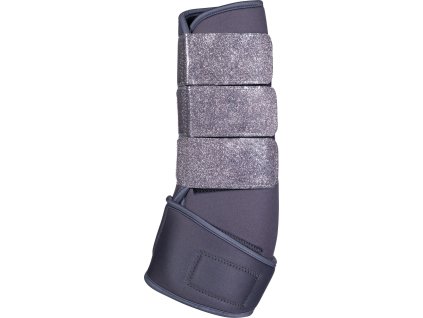 Gamaše kĺbové Berry HKM, pár, deep grey