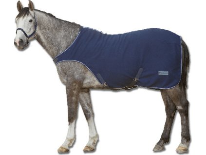 Deka odpocovacia fleece Exercise Economic Waldhausen, night blue