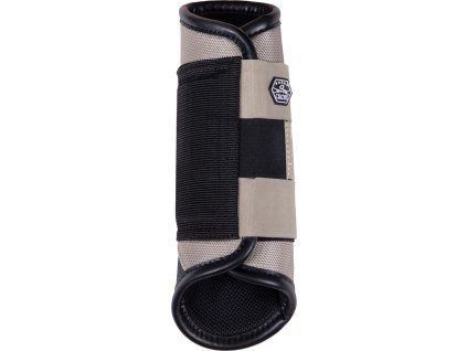 Gamaše zadné Eventing Technical QHP, pár, biscuit (Veľkosť S)