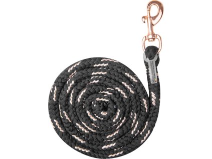 Vodítko Rosé Waldhausen, 2 m, čierne