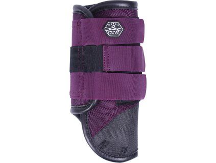 Gamaše predné Eventing Technical QHP, pár, berry (Veľkosť L)