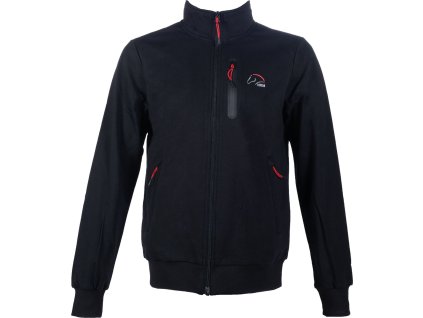 Mikina softshellová Team HKM, pánska, čierna