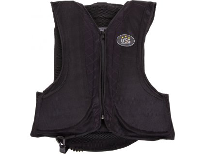 Chránič chrbtice EquiAirbag® Guard, airbagový, čierny