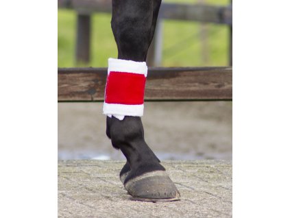 Bandáže vianočné QHP, 4 ks, red