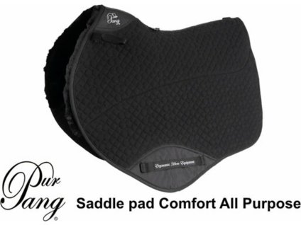 Dečka podsedlová Comfort PUR SANG, všestranná, čierna