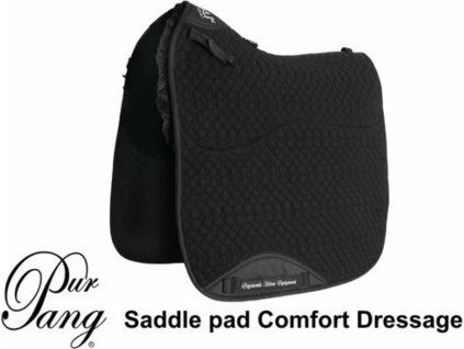 Dečka podsedlová Comfort PUR SANG, drezúrna, čierna