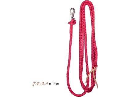 Vodítko pracovné Milan F.R.A., 4,2 m, red