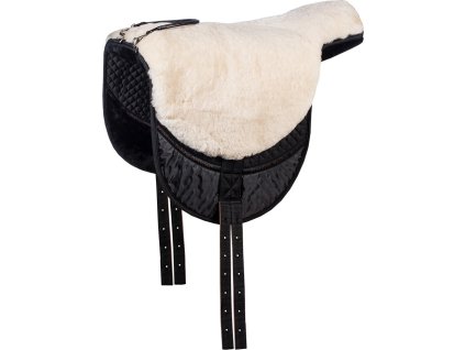 Pad jazdecký Macon F.R.A., pony/cob, black/nature bleached