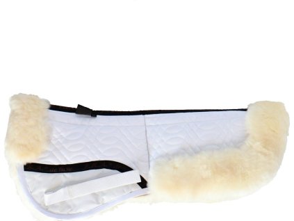 Baranček pod sedlo Extra Luxury F.R.A., biely