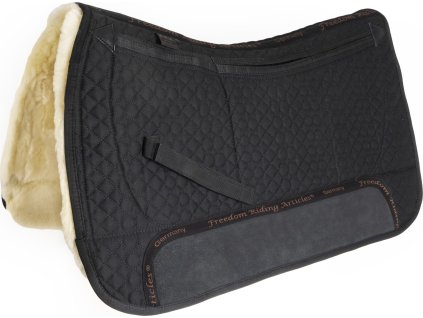 Dečka podsedlová F.R.A., westernová, black/nature