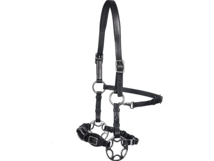 Uzdečka Hackamore Miranti F.R.A., čierna