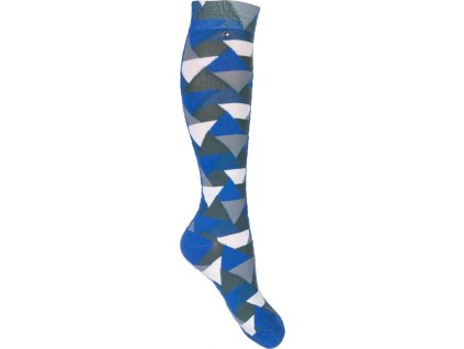 Podkolienky jazdecké Boston HKM, dámske, royal blue