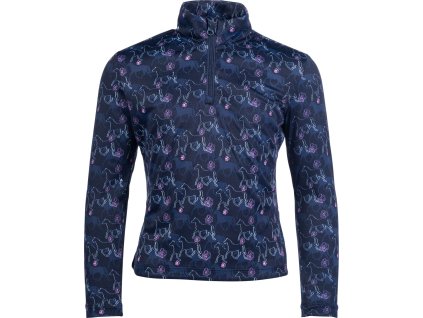 Tričko funkčné Bria HKM, detské, navy