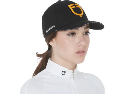 Šiltovka New Collection Equestro, black/yellow
