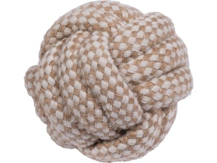 Hračka pre psov Buddy Knot Ball HKM, nature