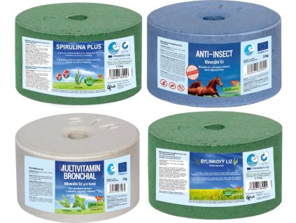 Soľný bar bylinkový S.I.N. Hellas, 4x3 kg