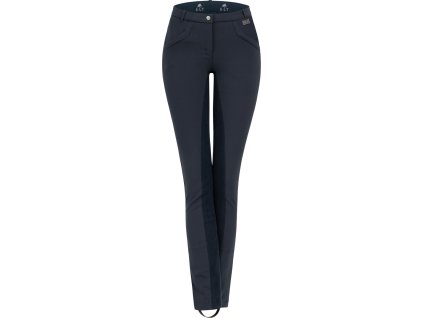 Nohavice jazdecké Micro Jodhpurs ELT, dámske, night blue