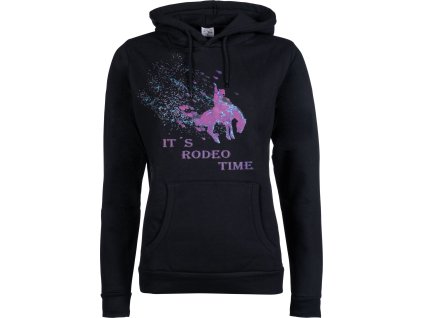 Mikina Rodeo HKM, dámska, čierna