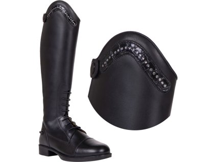 Vymeniteľné diely k čižmám Jaimy QHP, pár, croco shine black