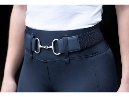 Opasok Elastic Hunter HKM, dámsky, deep blue