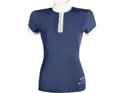 Tričko na preteky Crystal HKM, dámske, navy