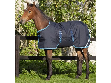 Deka výbehová Amigo, pre žriebätá, 200 g, navy/electric blue