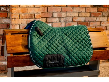 Dečka podsedlová Signature Horseware, skoková, hunter green