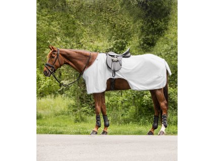 Deka jazdecká Protect Waldhausen, silver-grey/grey