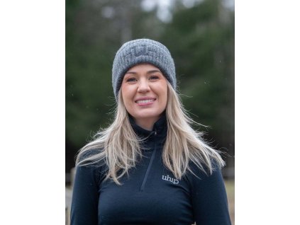 Čiapka Alpaca UHIP, nine iron grey