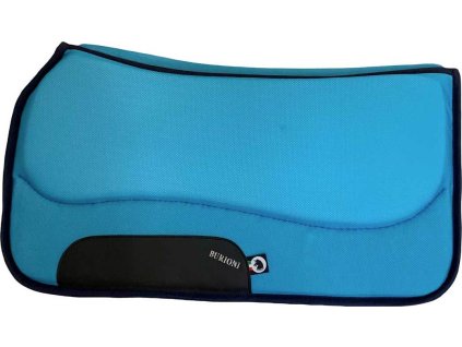 Deka podsedlová Sympanova Burioni, westernová, turquoise