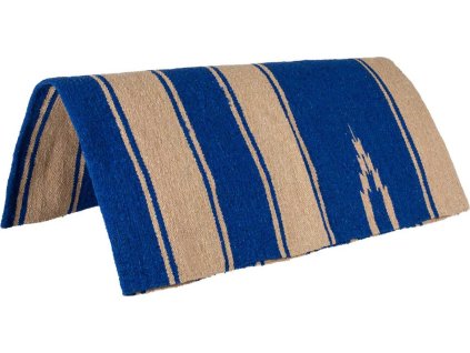 Deka podsedlová Navayo Blanket Lakota, westernová, COB/FULL, RN1-LTF, royal/beige