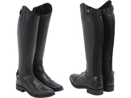 Čižmy jazdecké Avery Equipage, širšie lýtko, pánske, čierne