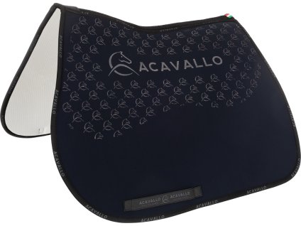 Dečka podsedlová Gel Grip Acavallo, skoková, deep blue/black