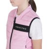 Vesta jazdecká Equestro, detská, lilla