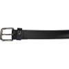 Opasok kožený Egg Butt Equestro, black/silver