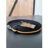 Lonž bavlnená Umbria Equitazione, 8 m, black/yellow