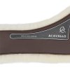 Podbrušník anatomický Gel & PVC Acavallo, s barančekom, tmavohnedý