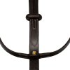Martingal Silver Fitting Equestro, tmavohnedý